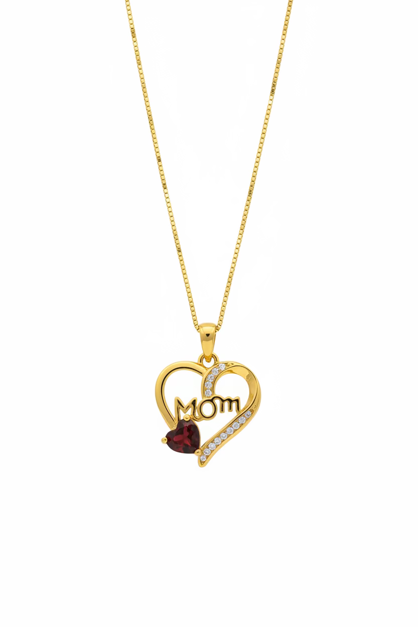 Collana Rubino di Mamma