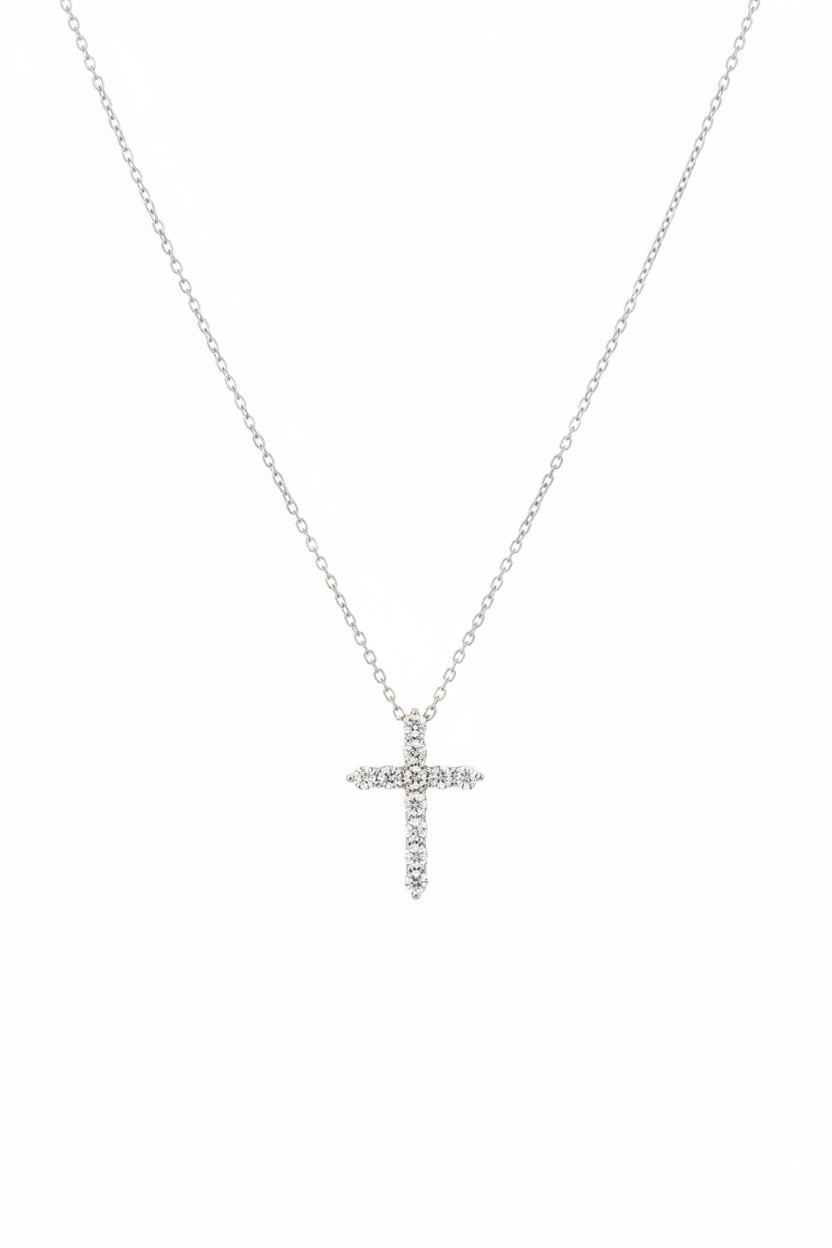 Croce Slim Pavé